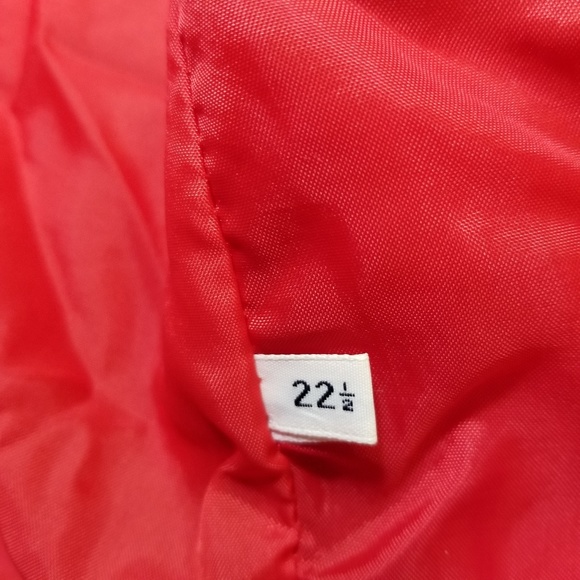 🔴 Vtg 80s Ryan Scott Coat | Red & White Piping | L 🧥 - Picture 6 of 8